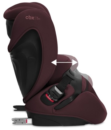 Autosedačka Cybex PALLAS B i-Size Rumba Red 2024_12
