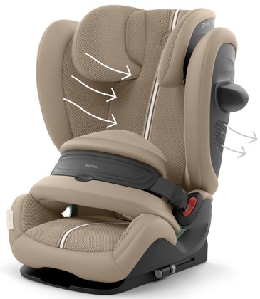 Autosedačka Cybex PALLAS G3 i-Size Almond Beige Plus 2026_13