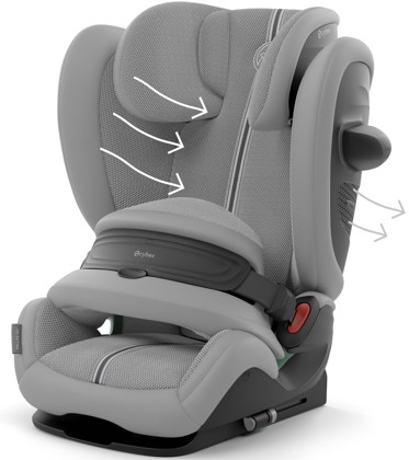 Autosedačka Cybex PALLAS G3 i-Size Stone Grey Plus 2026_13