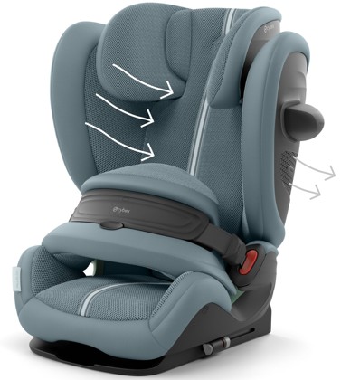 Autosedačka Cybex PALLAS G3 i-Size Stormy Blue Plus 2026_13